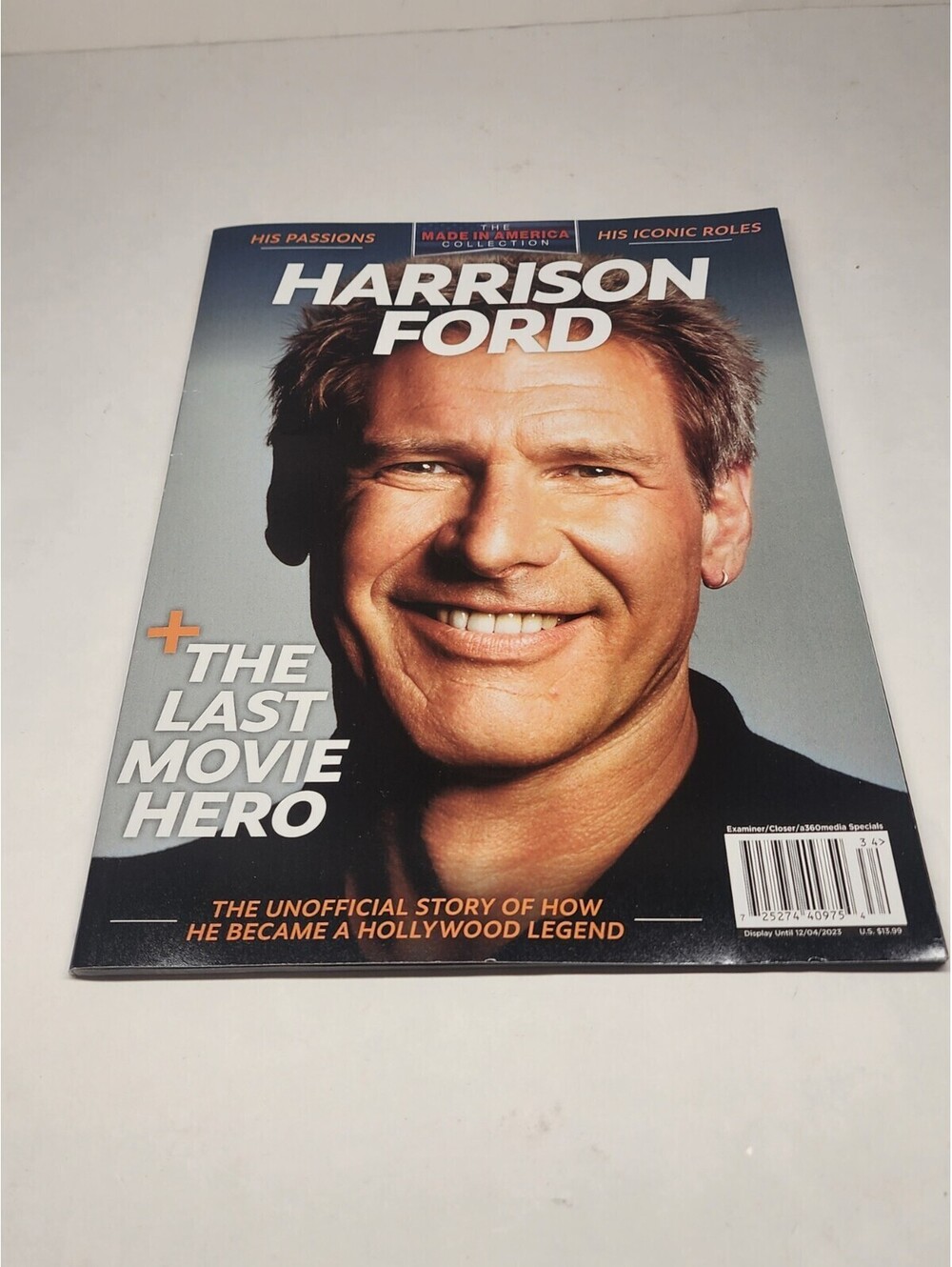 HARRISON FORD ~THE LAST MOVIE HERO ~The Made In America Collection MAGAZINE 2023